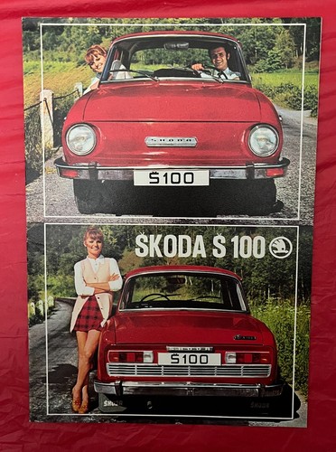 C1970 skoda 100 original - c1970, 100"