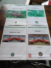 SKODA FELICIA SCARCE BROCHURES